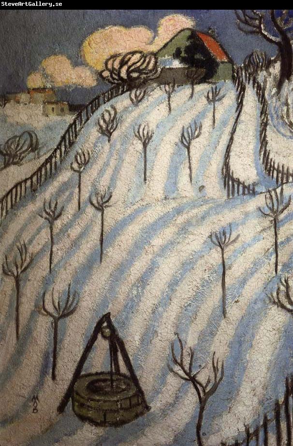 Maurice Denis Furrows under the Snow